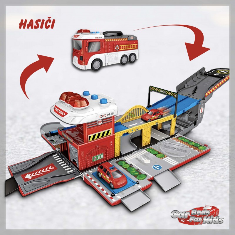WinTek - transformační náklaďák - HASIČI
