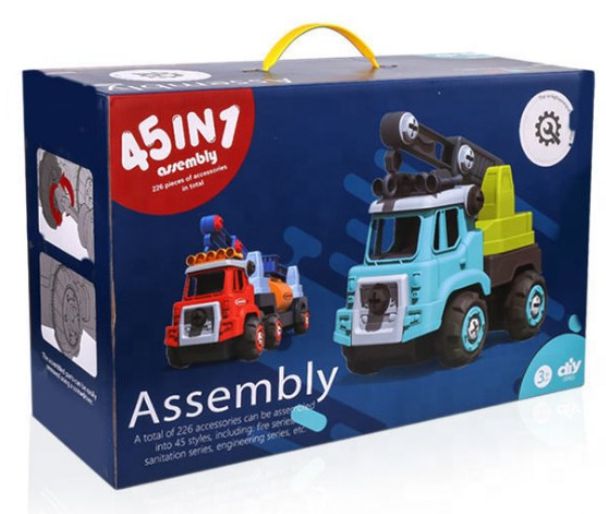 Stavebnice Trucks 45 in 1